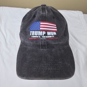 Trump won I know it. You know it.